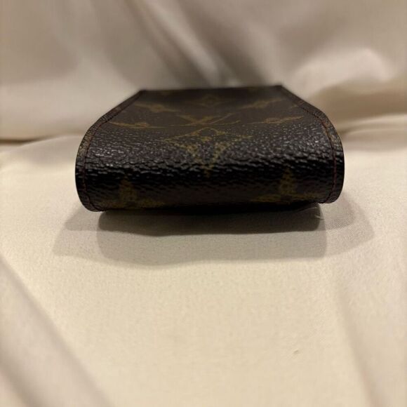 Vintage Louis Vuitton Classic Monogram Cigarette Case LV Coated Canvas Brown - Picture 8 of 11
